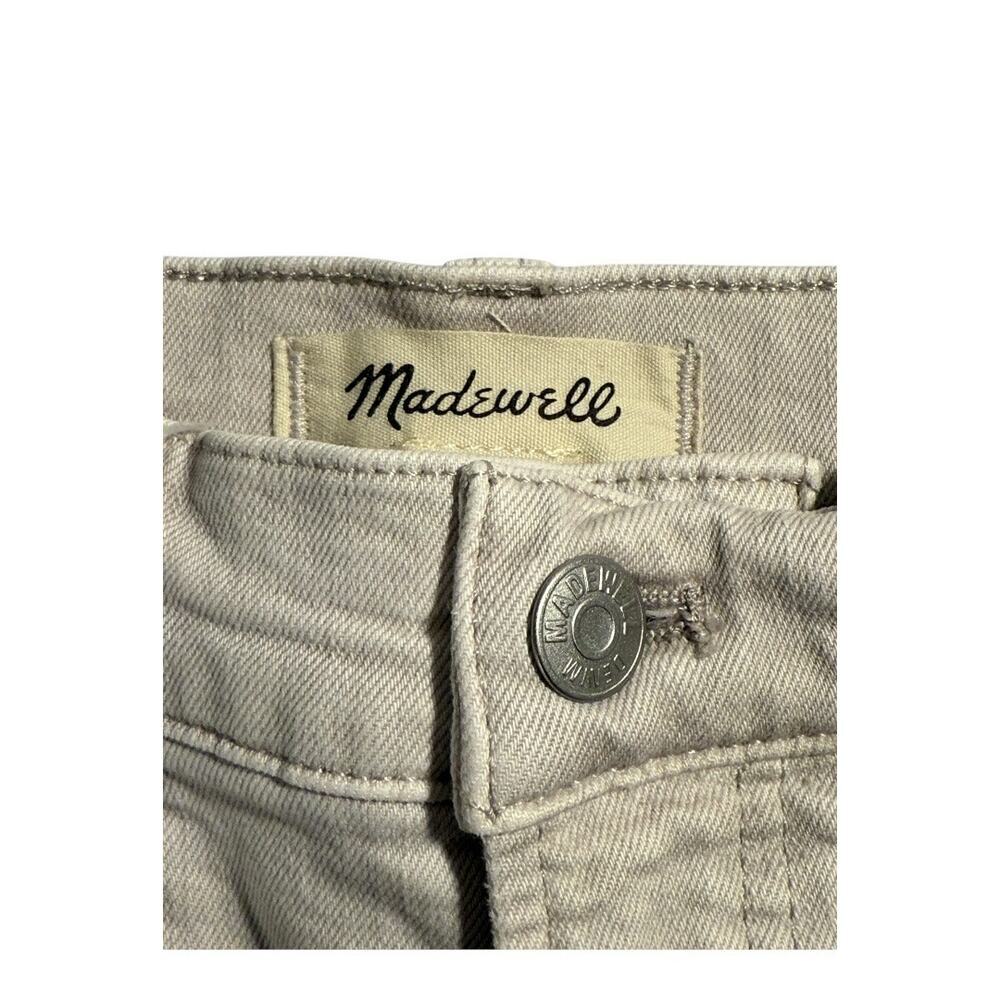 Madewell Size 4 (26) The Perfect Vintage Wide-Leg Crop Jean Stone Denim - Picture 4 of 10